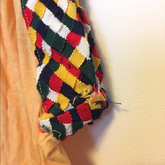 Embroidered colorful summer tank top - Picture 3 of 4